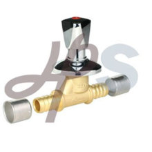 brass PEX stop valve